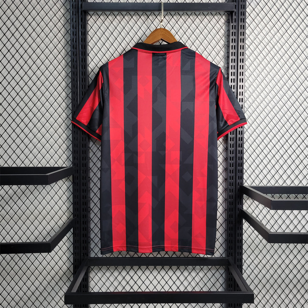 AC Milan 1993/94 Classic Retro Vintage Shirt- Maldini