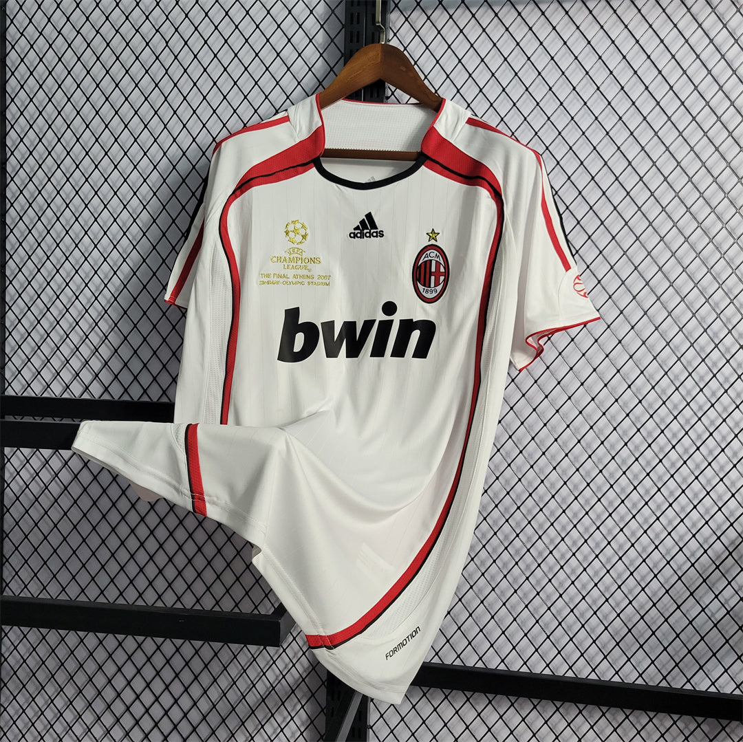 AC Milan 06/07 Champions League Final Classic Retro Shirt - Maldini / Kaka