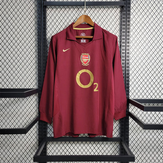 Arsenal Invincibles 05/06 Classic Vintage Retro Home Shirt
