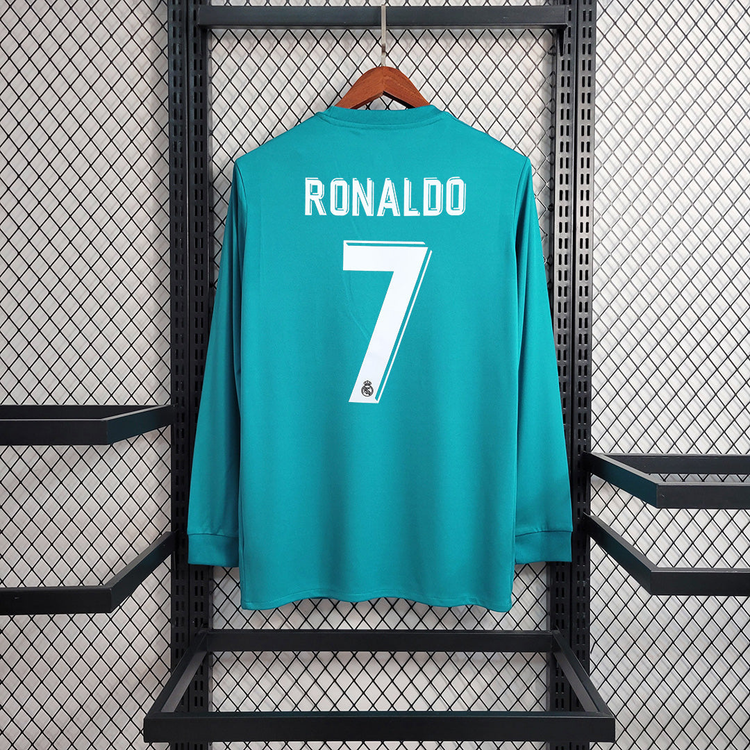 Real Madrid 17/18 UCL Retro Third Shirt Jersey- Ronaldo 7 Printing Available