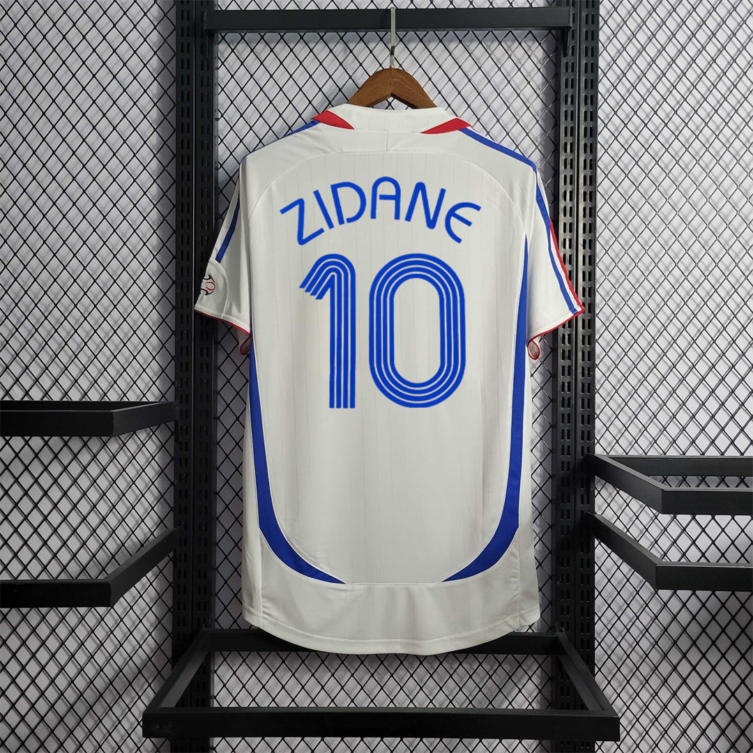 France 2006 World Cup Final Away Shirt- Zidane