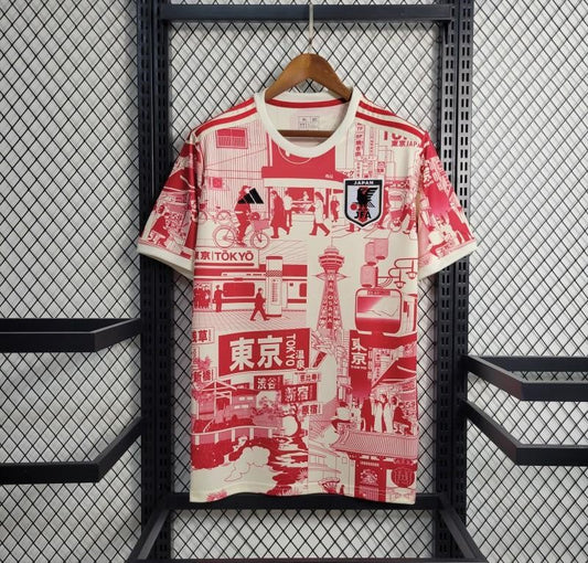 Japan 23/24 Red-White Special Edition Tokyo Shirt Jersey