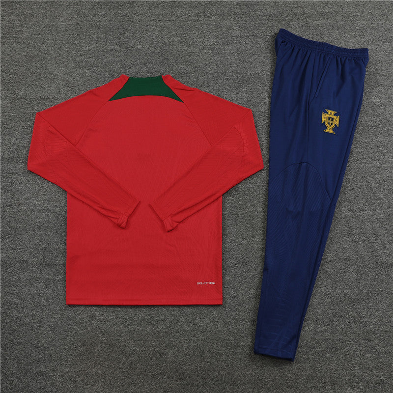 Portugal Nike Drill Strike Tracksuit Set- Red