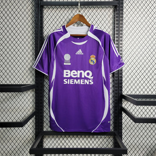 Real Madrid 06/07 Retro Shirt Jersey Purple