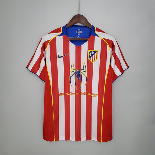 ATLETICO MADRID 2004/05 Spider-Man Football Home Shirt (Jersey)