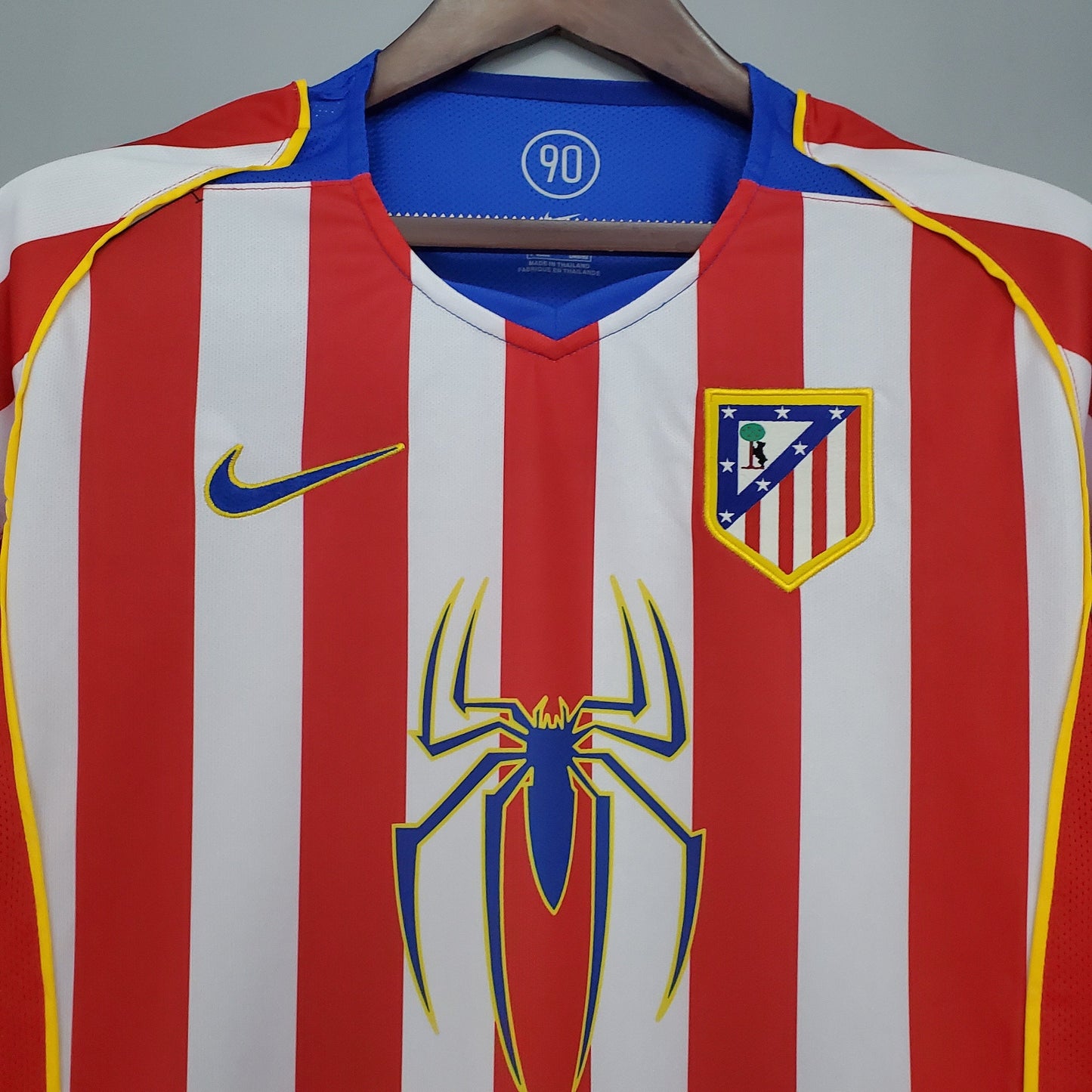 ATLETICO MADRID 2004/05 Spider-Man Football Home Shirt (Jersey)