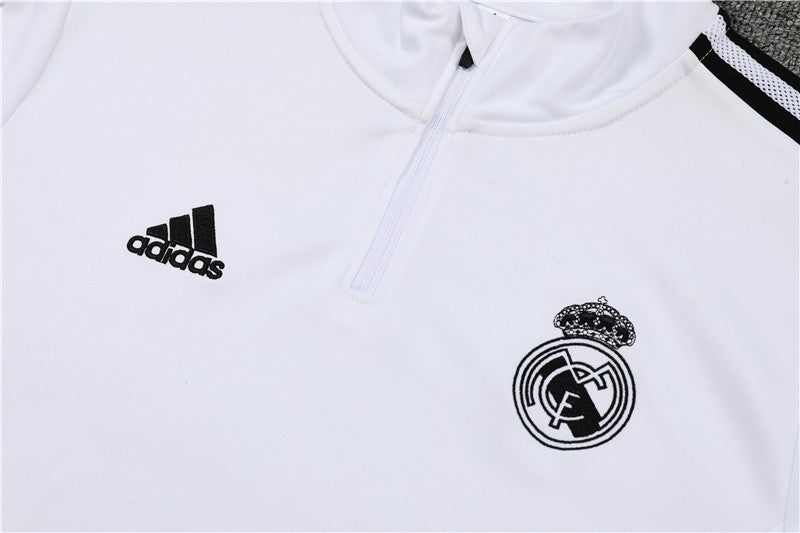 Real Madrid 23/24 Tiro Tracksuit Set- White