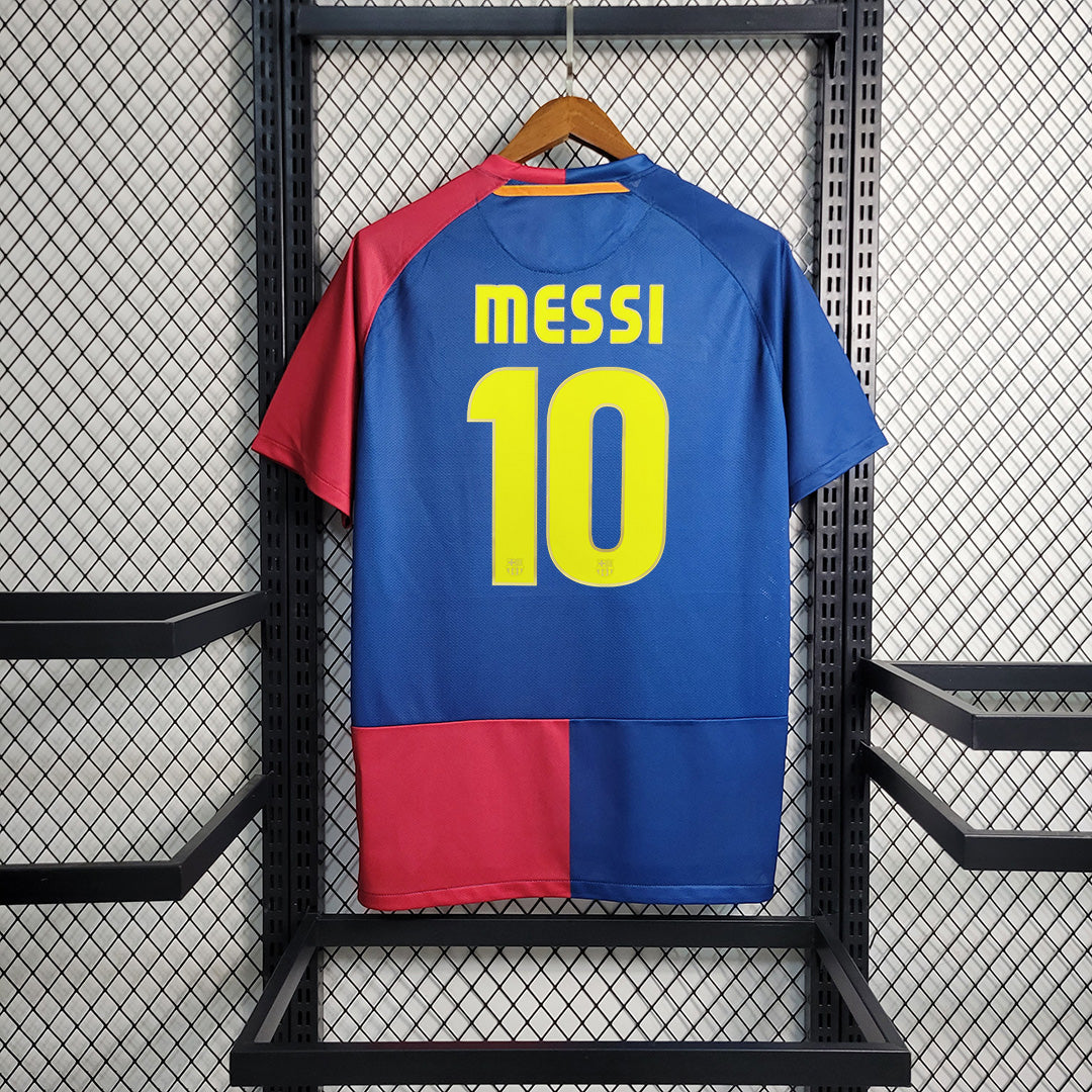 Barcelona 08/09 Retro UCL Final Home Shirt- Messi 10 Available