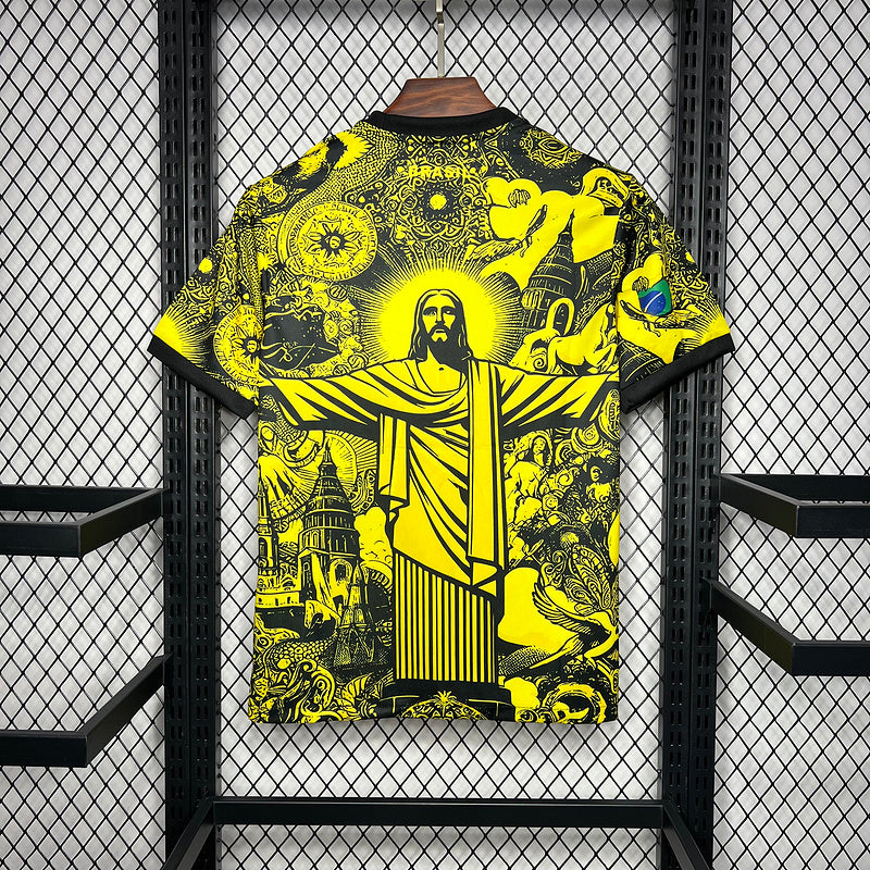 Brazil x Christ (Jesus) Edition Yellow Jersey