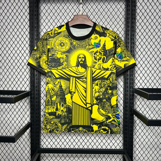 Brazil x Christ (Jesus) Edition Yellow Jersey